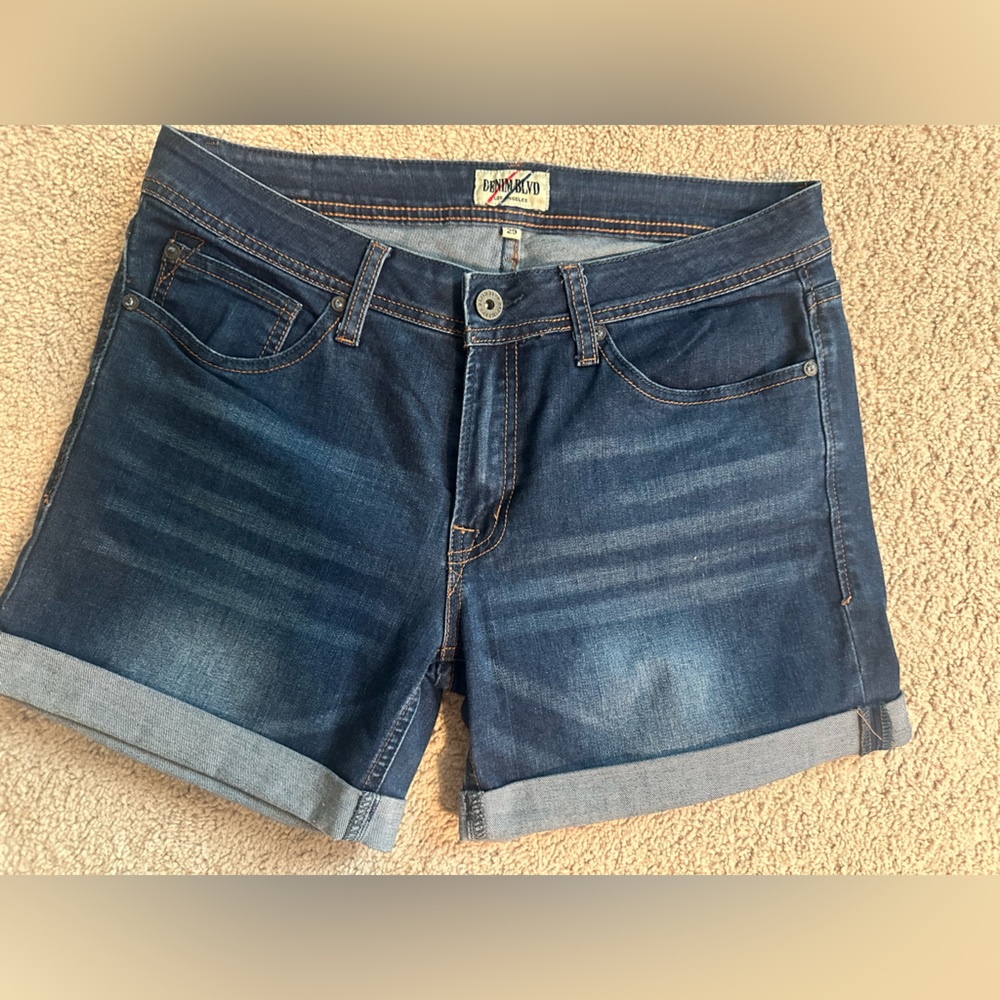 Fashion Bug Women's Blue Denim Shorts